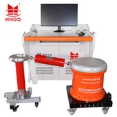 Olajba merülő szigetelőhenger teljesítmény-frekvencia-ellenállási tesztje